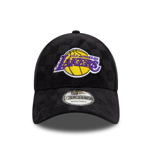 New Era Καπέλο LA Lakers Tonal Check 9FORTY Adjustable Cap